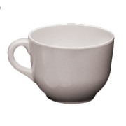 Thunder Group 24oz Passion White Melamine Mug | Model No. PS9475W