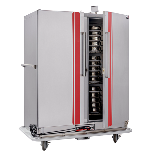 Carter-Hoffmann BR96 EnduraHeat Mobile Heated Banquet Cart | 96 Plate Capacity