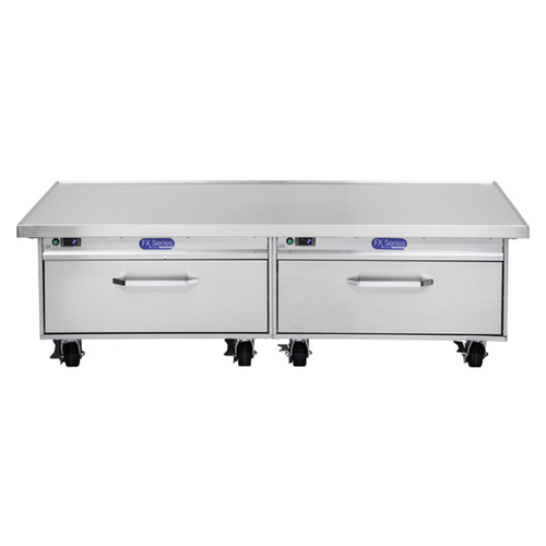 Randell FX-2CSRE-290 2 Drawer Refrigerated / Freezer Chef Base