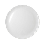 Thunder Group 20" Black Pearl Melamine Plate | Model No. RF1020W