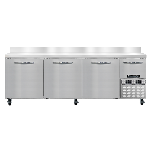 Continental Refrigerator RA93NBS Refrigerated Counter, Work Top