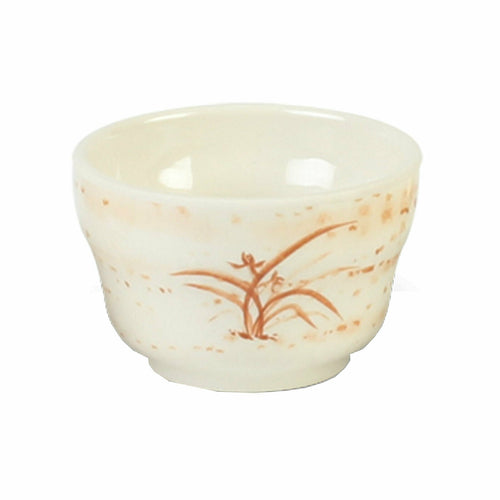 Thunder Group 9753 4 oz. Gold Orchid Series Tea Cup | Case of 12