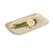 G.E.T. BAM-16103 BambooMel 11-1/4" Oval Melamine Platter | Case of 12