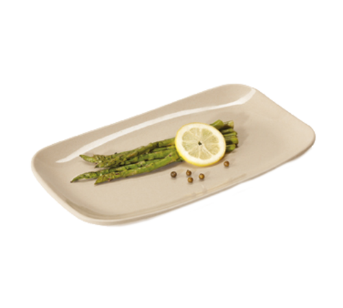 G.E.T. BAM-16103 BambooMel 11-1/4" Oval Melamine Platter | Case of 12