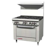 Southbend S-Series S36A 36" Gas Range w/ 6-Burners & Convection Oven