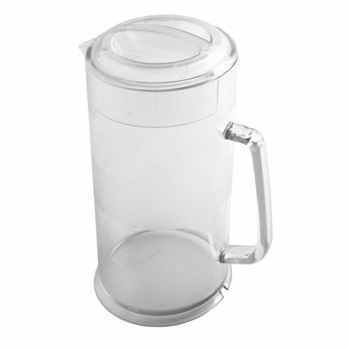 Cambro PC64CW135 Camwear 64 oz. Plastic Pitcher w/ Lid