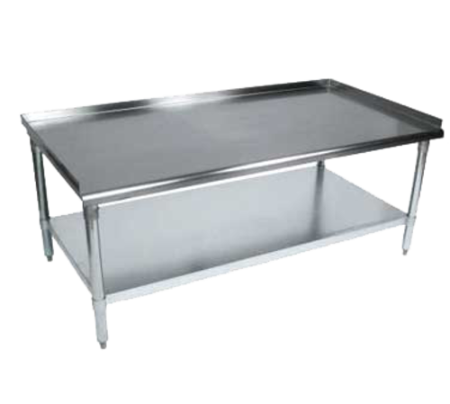 BK Resources SVET-6030 Equipment Stand w/Stainless Steel Undershelf | 60" x 30"