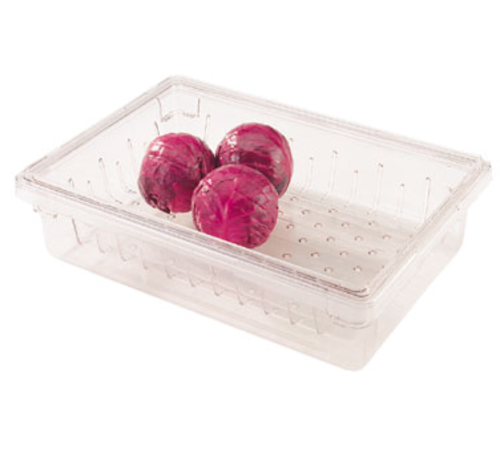 Cambro Food Storage Container Colander, Clear | Model No. 1826CLRCW135