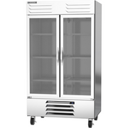 Beverage Air FB44HC-1G 47" 2 Glass Door Bottom Mount Reach-In Freezer | 44 Cu. Ft.