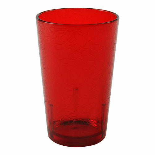 Cambro D8 Del Mar 8 oz. Crackled Plastic Tumbler Cup