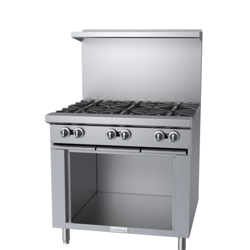 Garland U36-6S Range, 36" Restaurant, Gas