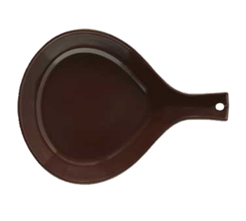 G.E.T. SK-2-BR Ultraware 10.5" Brown Melamine Serving Skillet | Case of 12