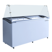 Beverage Air BDC-HC-12 69" Mobile Dipping Cabinet Freezer | (12) 3 Gal. Capacity