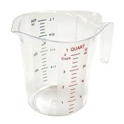 Winco PMCP-100 1 qt. Measuring Cup