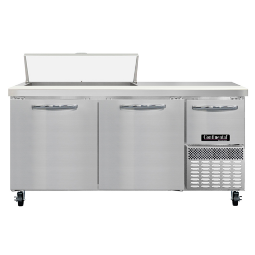 Continental Refrigerator RA68SN10 Refrigerated Counter, Sandwich / Salad Unit