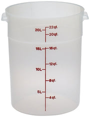 Cambro RFS22PP190 22 qt. Round Storage Container