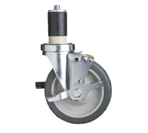 Focus FECST5 5" Expandable Swivel Caster w/ Brake | Set of 4