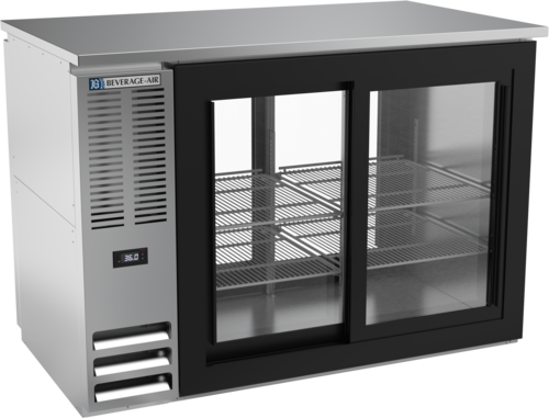 Beverage Air BBN48HC-F-GS-PT-B Back Bar Cooler