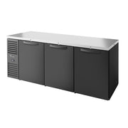 True Mfg. TBR84-PTSZ1-L-B-GGG-GGG-1 Back Bar Cooler