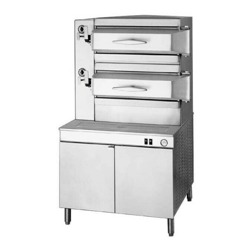 Cleveland PEM242 36" 2 Compartment Electric Pressure Steamer