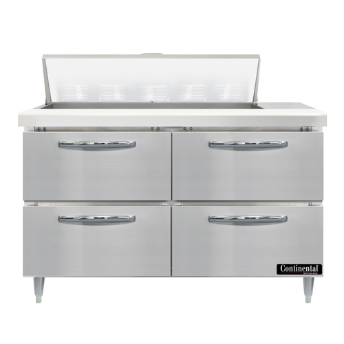 Continental Refrigerator D48N10-D Refrigerated Counter, Sandwich / Salad Unit