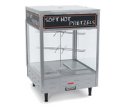 Nemco 6453 22" 2 Tier Rotating Heated Pretzel Merchandiser