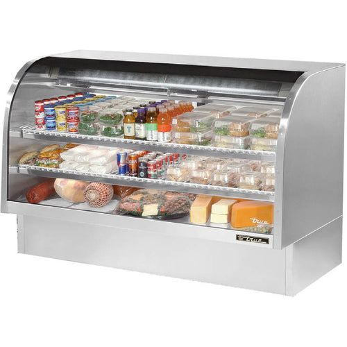 True Mfg. TCGG-72-HC-LD Refrigerated Deli Case