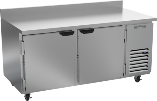 Beverage Air WTF67AHC 67" Worktop Freezer w/ 4" Backsplash | 20.08 Cu. Ft.