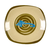 Thunder Group 1203J Wei 6" X 5 1/2" Oblong Platter | Case of 12