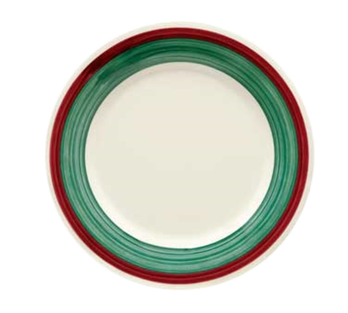 G.E.T. WP-6-PO Diamond Portofino 6-1/2" Melamine Plate | Case of 48