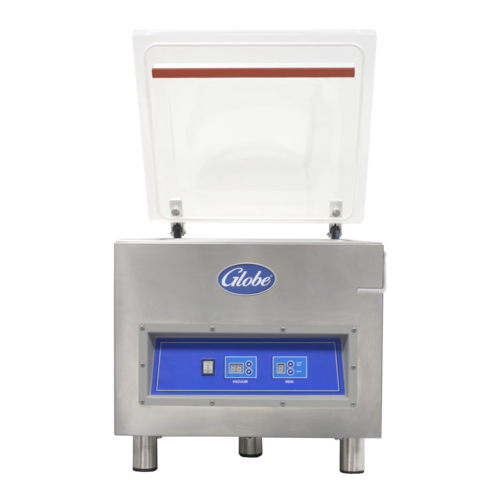 Globe GVP20 Vacuum Packaging Machine w/ 16.5" Seal Bar | Standard 20 m3/h Pump Capacity