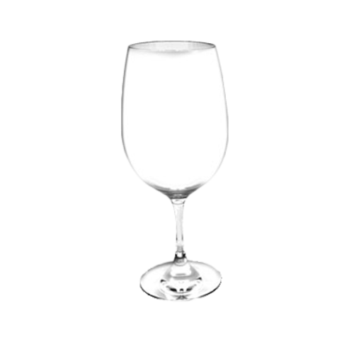 Thunder Group PLTHWG023RC 23 oz. Polycarbonate Red Wine Glass