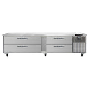 Continental D96GN 96" 4-Drawer Chef Base Refrigerator