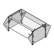 Vollrath SS-6BG-052S-LED Sneeze Guard
