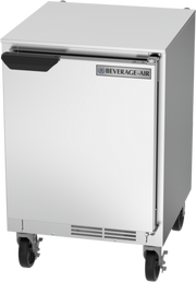 Beverage Air UCR20HC 20" 1-Solid Door Shallow Depth Undercounter Refrigerator | 2.25 Cu. Ft.