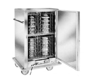 Carter-Hoffmann BB40 Classic Mobile Heated Banquet Cart | 48 Plate Capacity