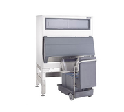Follett DEV500SG-30-75 30" Ice Storage Bin w/ 75 Lbs. SmartCART | 460 Lbs. Capacity