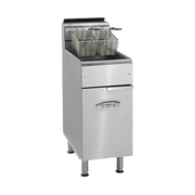 Imperial IFS-40 40 Lbs. Gas Floor Model Deep Fryer | 105,000 BTU