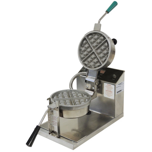 Gold Medal 5042E 7-1/4" Round Belgian Waffle Baker