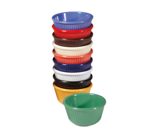 G.E.T. RM-401 4 oz Fluted Melamine Ramekin | Case of 48