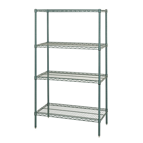 Quantum WR74-2436P Shelving Unit, Wire