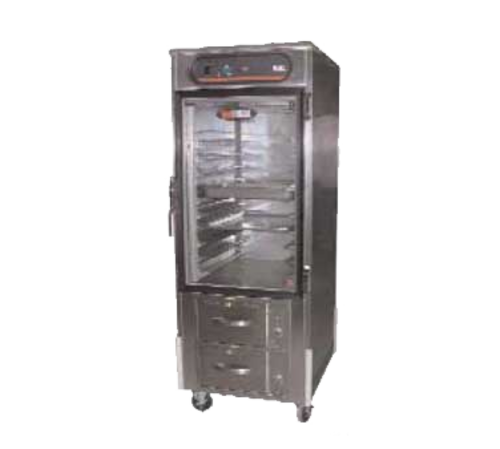 Carter-Hoffmann HL8-10-RW Humidified Holding Cabinet w/ Drawer Warmer | (10) 18" x 26" Pan Capacity