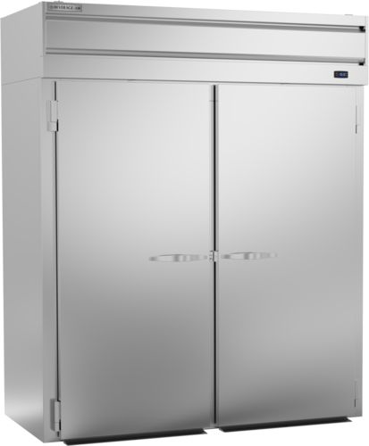 Beverage Air PFI2HC-1AS 69" 2 Solid Door Roll In Freezer | 70.09 Cu. Ft.