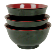 Thunder Group 5565JBR 6 1/2" Soup Bowl, Two Tone  28 oz. | Case of 12