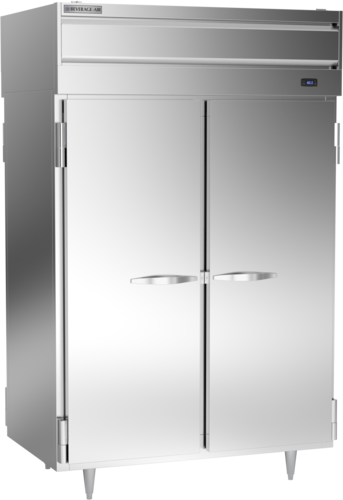 Beverage Air PH2-1S-PT 4 Solid Door Pass Thru Heated Cabinet | 43.3 Cu. Ft.