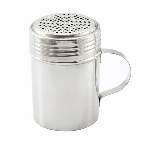 Winco DRG-10 10 oz. Stainless Steel Dredger w/ Handle