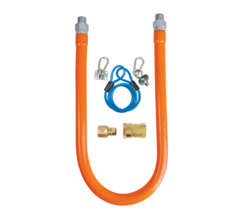 BK Resources BKG-GHC-5024-SCK2 Gas Connector Hose Kit / Assembly