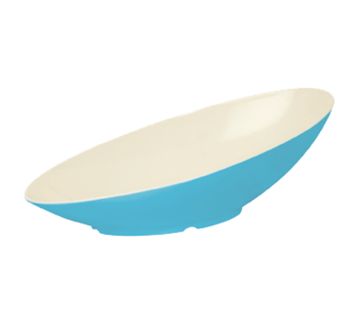 G.E.T. Keywest B-797-KW 1.1 qt Angled Melamine Serving Bowl