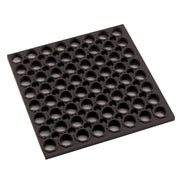 Winco RBMH-35K 3' x 5' Anti-Fatigue Floor Mat | Black