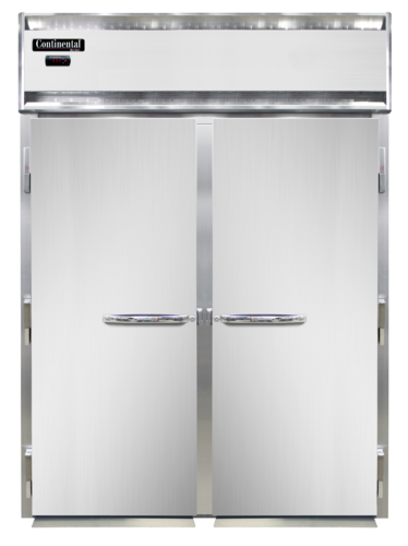 Continental Refrigerator DL2WI-SS-RT-SD-GD Heated Cabinet, Roll-Thru